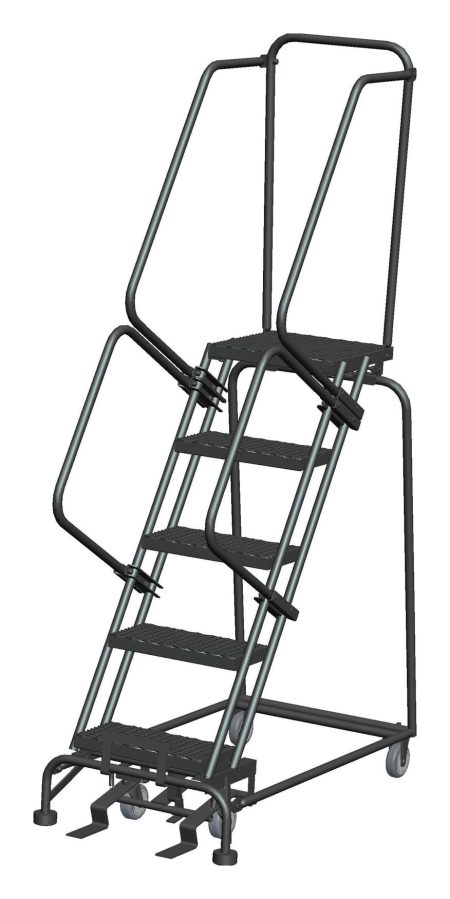 M-2000 Series 5-Step Rolling Safety Ladder