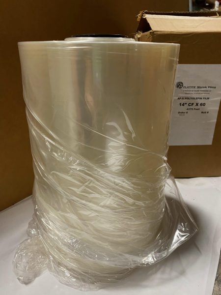 Flxtite 14" x 60 ga. Irradiated Polyolefin APX Shrink Film