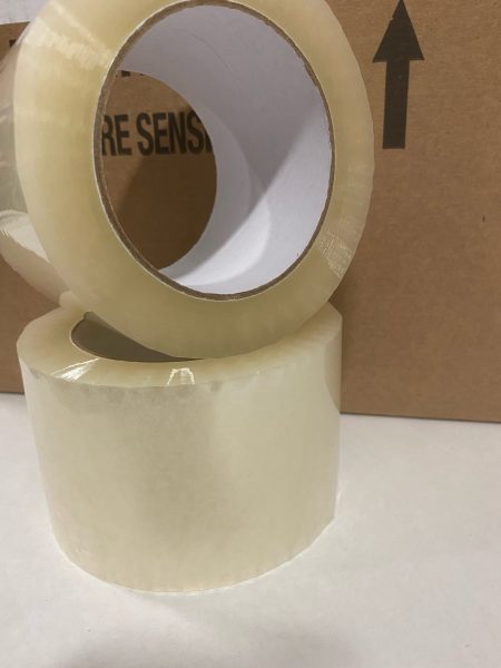3"x 110 yards 2 mil Solvent Acrylic Adhesive