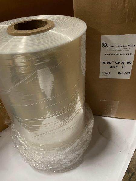 Flxtite 16" x 60 ga. Irradiated Polyolefin APX Shrink Film