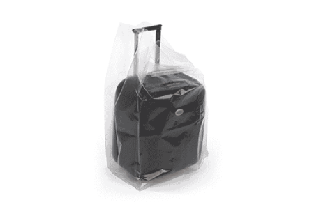 12" x 8" x 24" 3 mil Poly Gusseted Bag