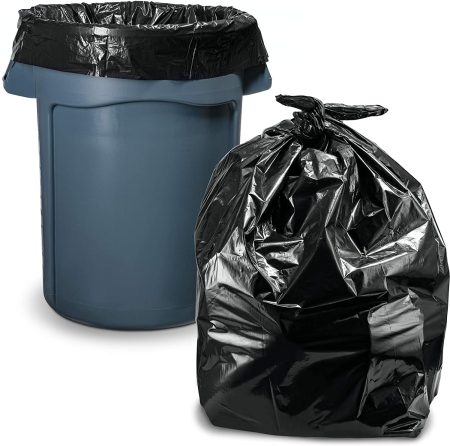 60 Gal. Black Trash Can Liner