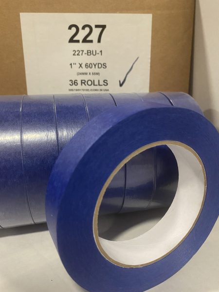 1" x 60 yards Blue Masking Tape