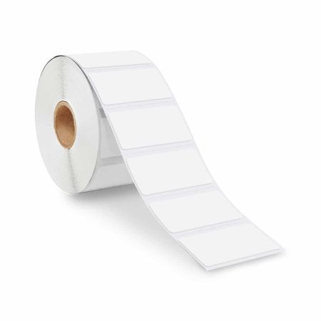 2 1/4" x 1 1/4" Non-Perorated Thermal Transfer Labels