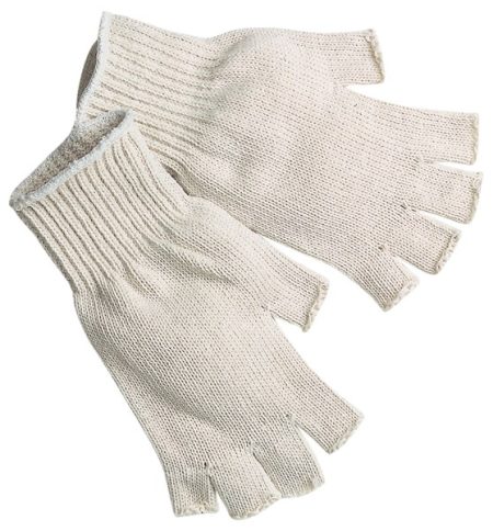 Large Fingerless String Knit Glove