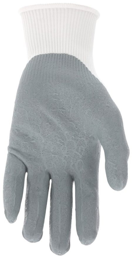 MCR Medium Gray Nitrile Foam Coated Work Glove