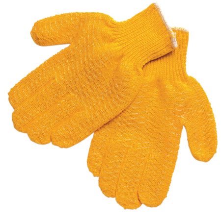 MCR HoneyGrip Orange Work Gloves
