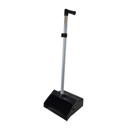 Black Plastic Bucket Upright Dust Pan