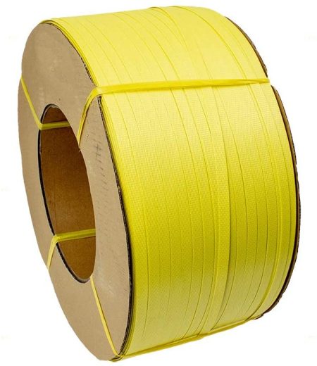 1/2" x .022 Yellow Poly Propylene Strapping