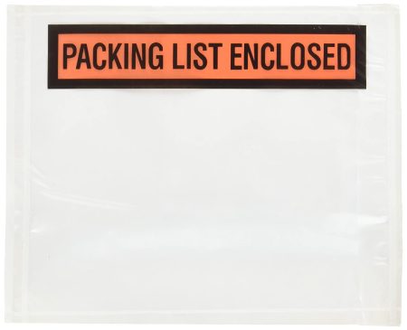 4 1/2" x 5 1/2" Top Banner Packing List Enclosed