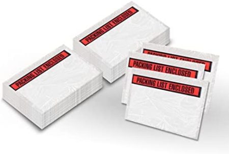 7" x 5 1/2" Top Banner Packing List Enclosed