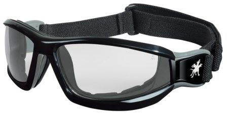 RP1 Series Black Safety Goggle w/ Clear Lenses