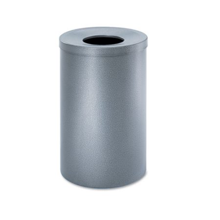 Safco Steel 35 gal. Open-Top Waste Round Receptacle