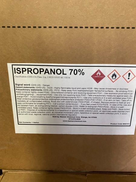 Ispropanol 70% Alcohol