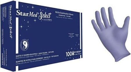 Medium Powder-Free 4 mil Latex Gloves